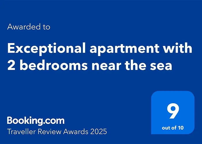Exceptional Apartment With 2 Bedrooms Near The Sea